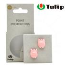 Protetor de Pontas de Agulhas Tulip Rosa Pequeno - 2 Unidades