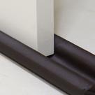 Protetor De Porta Duplo 100cm 1 Peça De Vinila Bagun Impermeável 100% Policloreto - Marrom