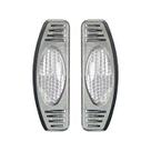 Protetor De Porta Simples Cromado cristal Universal Ate 2021 Nk-195119 Protetor De Porta Simples Cromado cristal Universal Ate 2021 Nk-195119