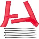 Protetor de Quadro Vermelho Honda CRF 230F Pro Tork