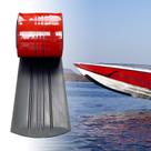 Protetor de Quilha TONGMO 15 cm de Largura 1,8 m Preto para Barcos