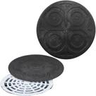 Protetor de ralo pvc redondo multiuso 20 cm - 081381