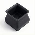 Protetor de Silicone para Pés de Cadeira e Mesa Quadrado Pezinho Amortecedor Anti Ruído Risco Piso Borracha Vinílico
