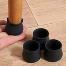 Protetor de Silicone para Pés de Cadeira e Mesa Redondo Pezinho Amortecedor Anti Ruído Risco Piso Borracha Vinílico