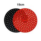 Protetor de Silicone Quadrado Para Air Fryer Tapete de Silicone Redondo Para Fritadeira