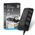 Protetor de sobretensão GE UltraPro Adapt de 10 tomadas com USB 2.4A