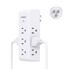 Protetor de sobretensão Outlet Extender 9 AC Outlet 1800J com USB