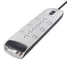 Protetor de sobretensão Power Strip Belkin 12 AC Outlets, cabo de 8 pés