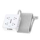 Protetor de sobretensão Power Strip CHCORE de 20 pés com 8 tomadas e 4 USB