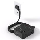 Protetor de sobretensão Power Strip HANYCONY 8 Outlet 4 portas USB