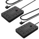 Protetor de sobretensão Power Strip JouleLoom 11 tomadas 4 USB 2 USB C