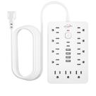 Protetor de sobretensão Power Strip JouleLoom 17 em 1 de 6 pés com USB