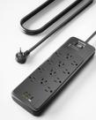 Protetor de sobretensão Power Strip PLUGTUL 12 tomadas 4080J com USB