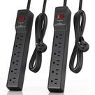 Protetor de sobretensão Power Strip PLUGUTL 6 tomadas 1875W 4 pés