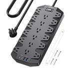 Protetor de sobretensão Power Strip SUPERDANNY 18 AC + 4 portas USB