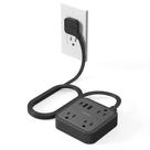 Protetor de sobretensão Power Strip TESSAN com portas USB e 3 tomadas