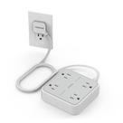 Protetor de sobretensão Power Strip TESSAN de 10 pés com 4 tomadas Protetor de sobretensão Power Strip TESSAN de 10 pés com 4 tomadas