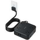 Protetor de sobretensão Power Strip TESSAN de 10 pés com 8 tomadas AC, 3 USB Protetor de sobretensão Power Strip TESSAN de 10 pés com 8 tomadas AC, 3 USB