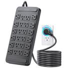 Protetor de sobretensão Power Strip TROND 24 AC Outlets 4000J 6 pés