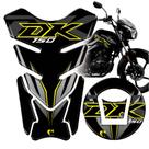 Protetor De Tanque Adesivo Moto Haojue Dk 150 PRETO