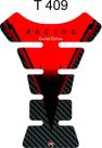 Protetor De Tanque Adesivo Tankpad Universal Preto Vermelho