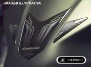 Protetor De Tanque Moto Z400 Kawazaki Tankpad 2019 Resinado Protetor De Tanque Moto Z400 Kawazaki Tankpad 2019 Resinado