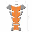 Protetor De Tanque Tankpad Cb 500 Laranja Cinza Protetor De Tanque Tankpad Cb 500 Laranja Cinza