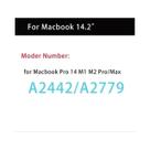 Protetor De Tela Anti-Espionagem E Anti-Reflexo Para Macbook Air 13 13.6 15 M1 M2 pro 14 16 2023