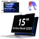 Protetor de tela de privacidade Peslv Magnetic para Surface Book 3/2/1 de 15 polegadas