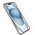 Protetor de tela de vidro OtterBox para iPhone 15 Plus resistente a impressões digitais