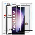 Protetor de tela de vidro temperado AACL para Samsung Galaxy S23 Ultra 5G 6,8", pacote com 2