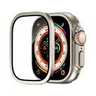 Protetor De Tela De Vidro Temperado Com Estrutura De Titânio De 49mm Para Apple Watch Ultra Série 2