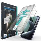 Protetor de tela Deppa para iPhone 15 Pro Max, pacote com 2, 6,7" Protetor de tela Deppa para iPhone 15 Pro Max, pacote com 2, 6,7"