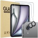 Protetor de tela e lente de câmera para iPad Air 13 2024 cinza Protetor de tela e lente de câmera para iPad Air 13 2024 cinza