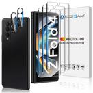 Protetor de tela e lente de câmera para Samsung Galaxy Z Fold 4