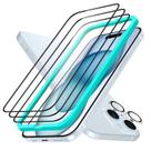 Protetor de tela ESR para iPhone 15 Plus com conjunto de lentes de câmera