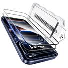 Protetor de tela Golbinbox para iPhone 17 Pro de 6,3", pacote com 2 unidades 9H
