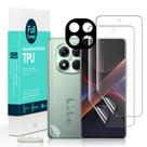 Protetor de tela Ibywind Xiaomi Poco X7 5G, pacote com 2 unidades, TPU