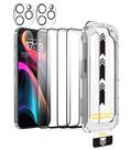 Protetor de Tela iGluz para iPhone 15 Pro Max - Com Proteção para Lente de Câmera