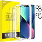 Protetor de tela JeTech para iPhone 13 de 6,1 polegadas com lente de câmera