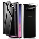 Protetor de tela LYWHL para Samsung Galaxy S10 Privacy 2+2 Pack Protetor de tela LYWHL para Samsung Galaxy S10 Privacy 2+2 Pack