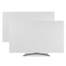 Protetor de tela Pemaly, pacote com 2 capas de TV, serve para 165 x 91 cm