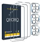 Protetor de tela QHOHQ para iPhone 13 Pro Max 6.7 com lente 3PK