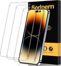 Protetor de tela Sorlnern para iPhone 14 Plus/13 Pro Max