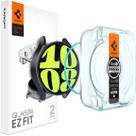Protetor de tela Spigen GlasTr EZ FIT Galaxy Watch 6 44 mm, pacote com 2