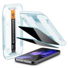 Protetor de tela Spigen GlasTr EZ FIT Privacy Pixel 9, pacote com 2