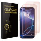 Protetor de tela WASOCA para iPhone 16 Plus luz vermelha de 6,7"