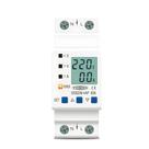 Protetor De Tensão Ajustável Para Trilho DIN 63A 80A 110V 230V Disjuntor Voltímetro Kwh Protetor De Tensão Ajustável Para Trilho DIN 63A 80A 110V 230V Disjuntor Voltímetro Kwh
