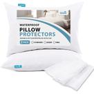 Protetor de travesseiro Biloban Waterproof, pacote com 2 unidades queen size Protetor de travesseiro Biloban Waterproof, pacote com 2 unidades queen size
