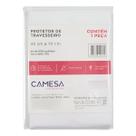 Protetor De Travesseiro Com Zíper Impermeável Camesa Branco